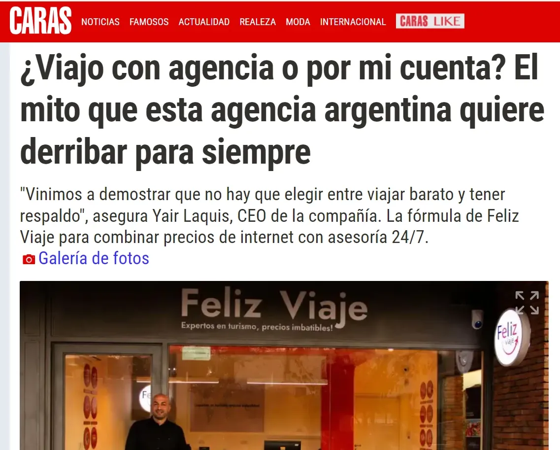 ¿Viajo con agencia o por mi cuenta? El mito que esta agencia argentina quiere derribar