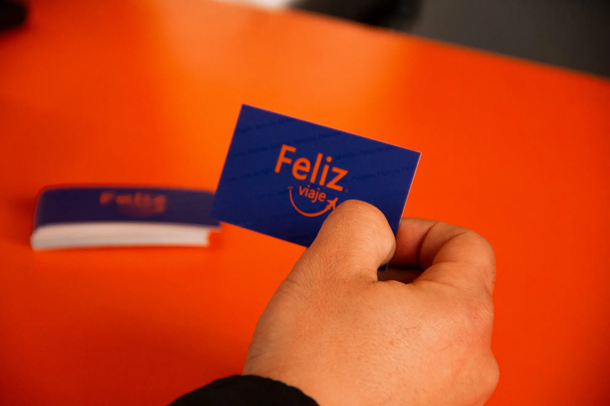 Tarjeta de Feliz Viaje